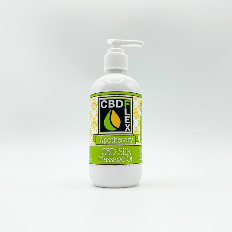 CBD Silk Massage Oil 5200+mg – High Potency Unscented CBD Oil
