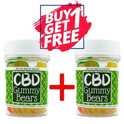 CBD Gummy Bears - Total 350+mg