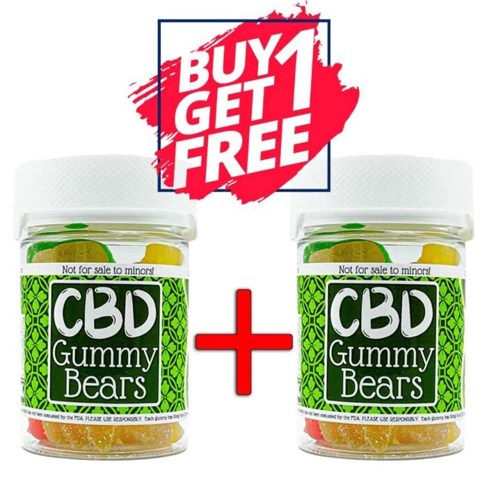 CBD Gummy Bears - Total 350+mg