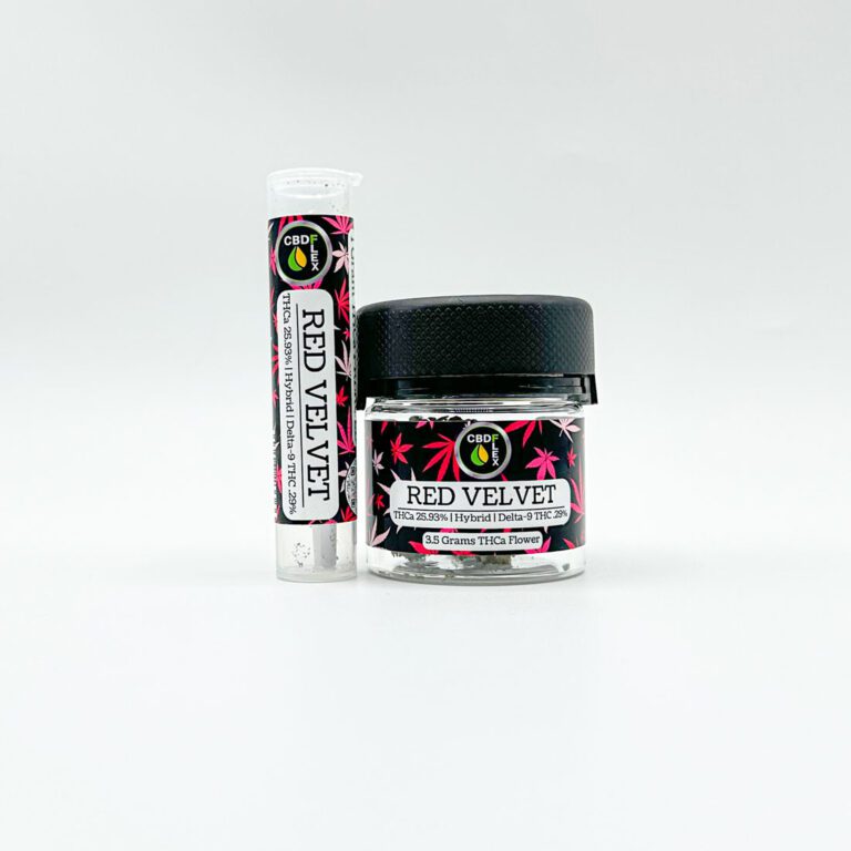 THCa Red Velvet Potency Pack/ 3.5gr High Potency Flower + 1gr Perfect Preroll