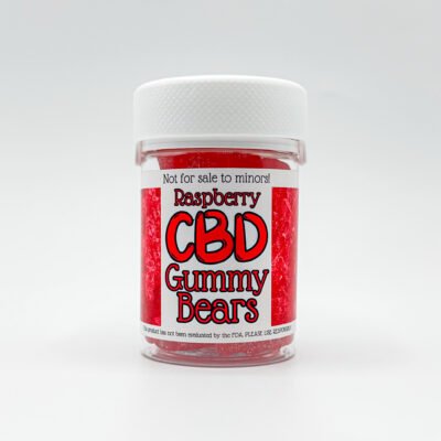 Raspberry CBD Gummy Bears