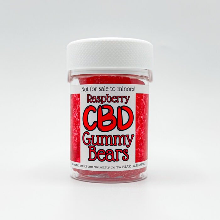 Raspberry CBD Gummy Bears